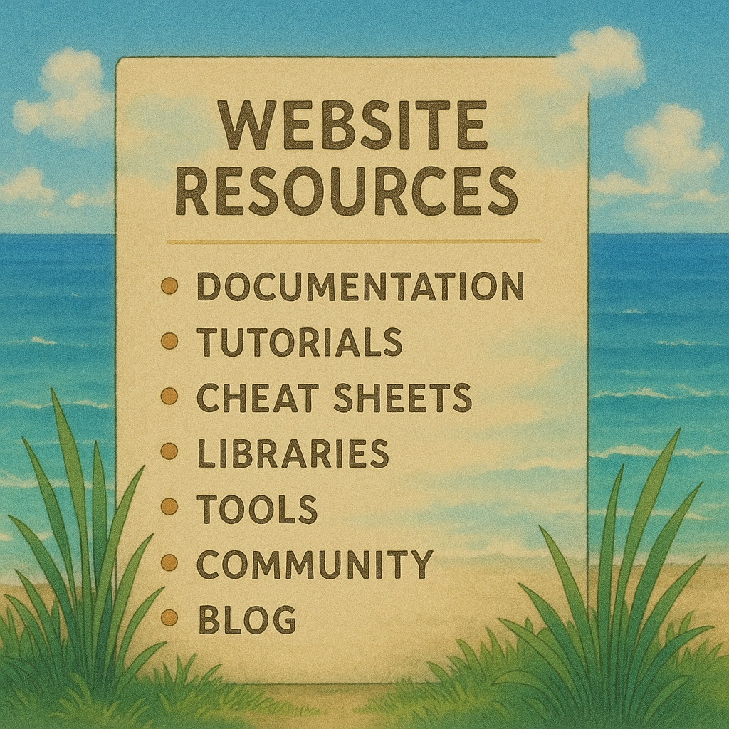 Illustration de ressources pour front-end